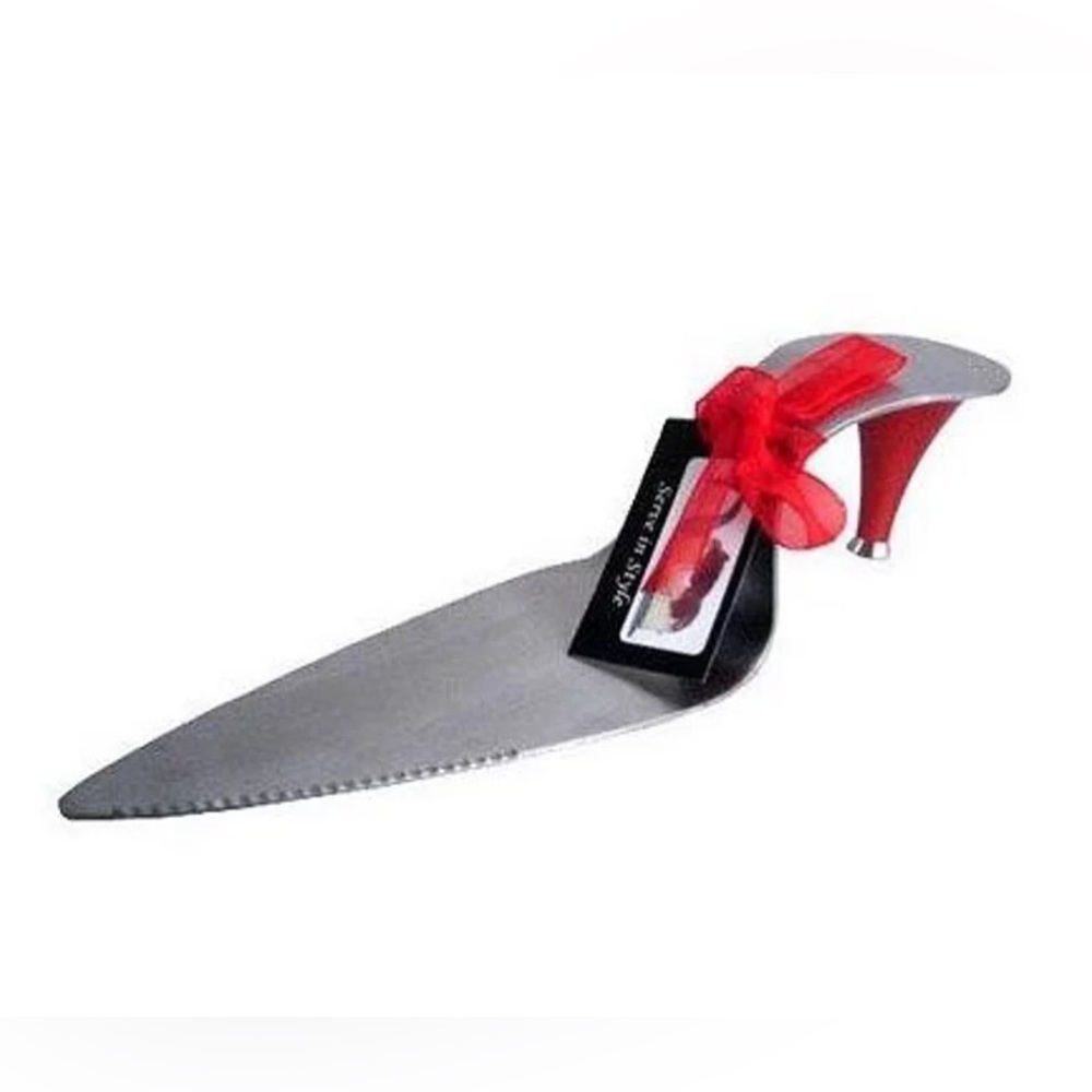 Wild Eye Designs Stainless Steel High Heel Cake/Pie Server w/Removable Heel